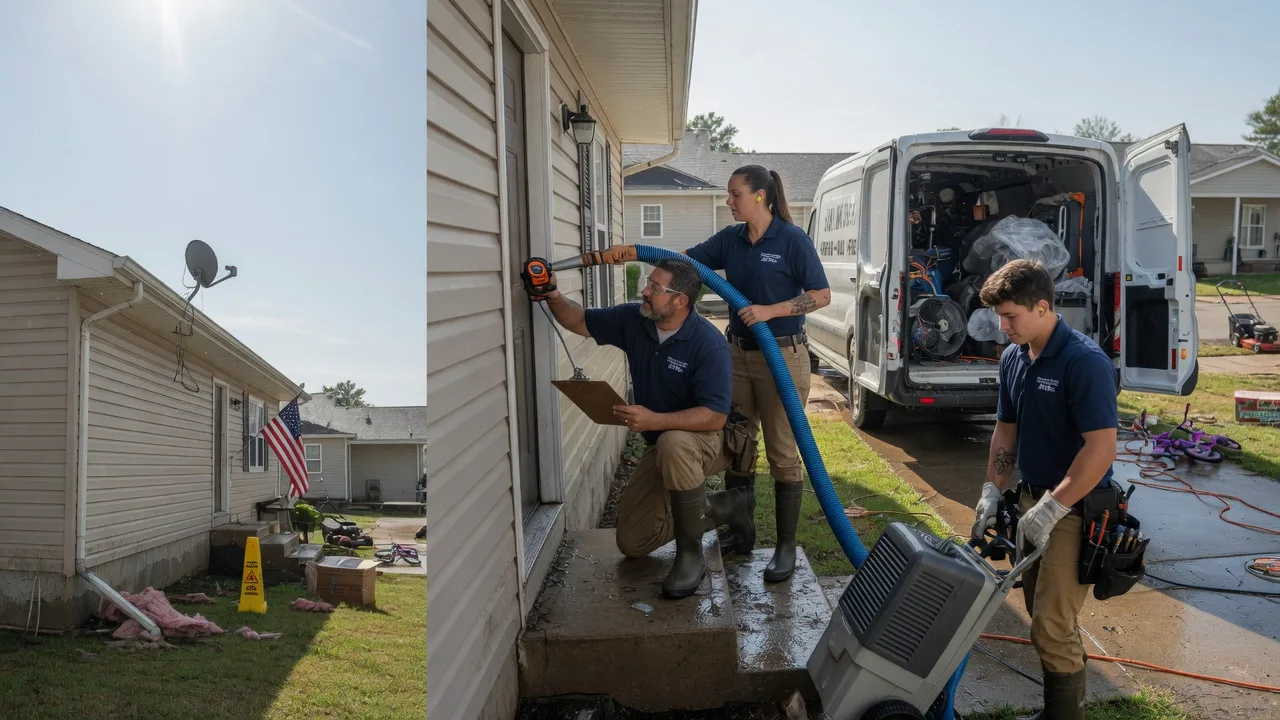 Ceiling Water Damage Restoration in Cobden, IL near me